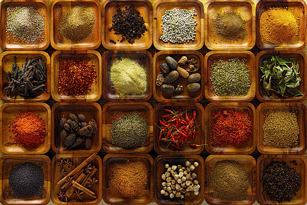 Spice grinding process