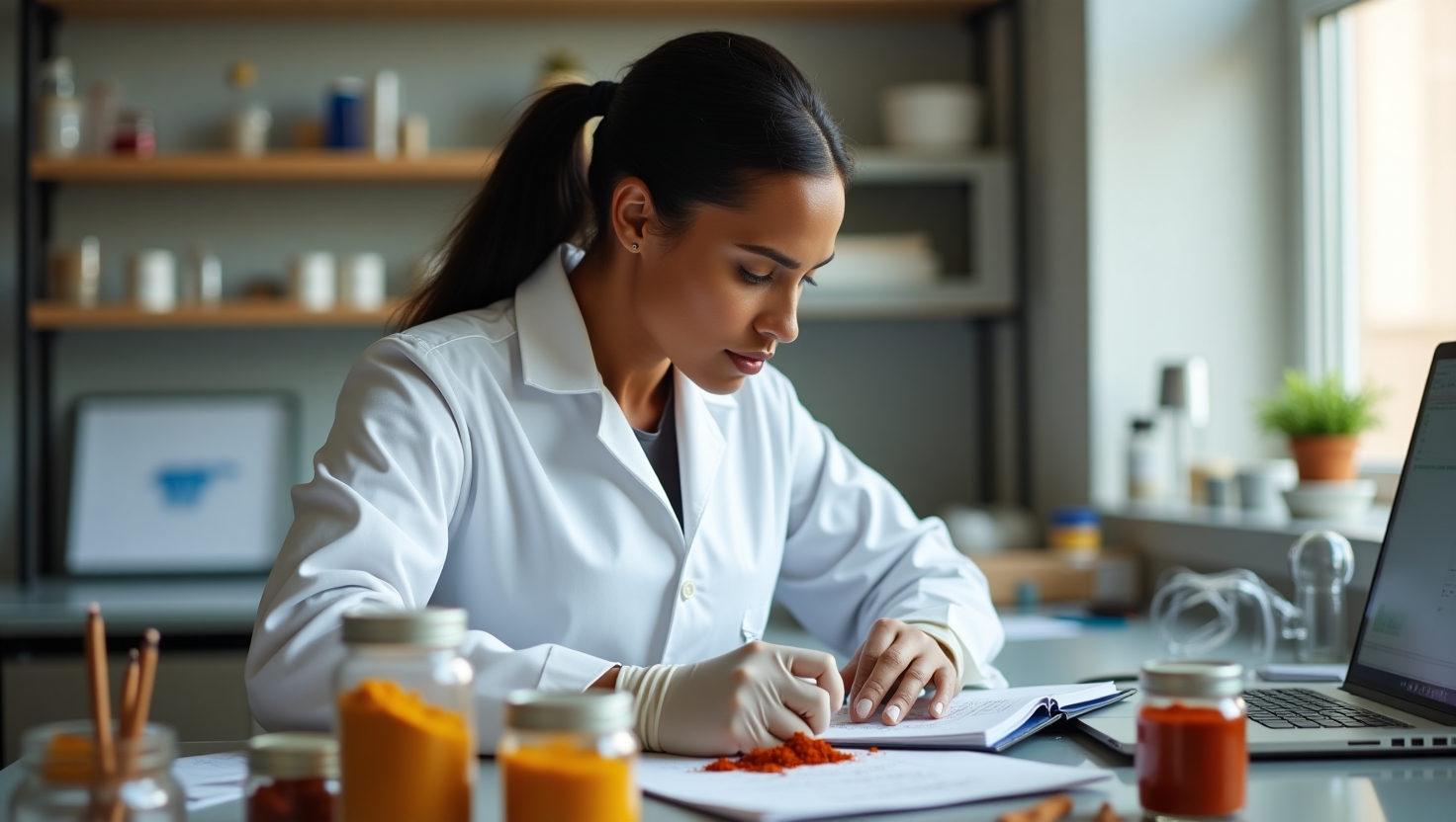 Quality testing spices